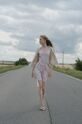 Твидовый жилет. Пудра